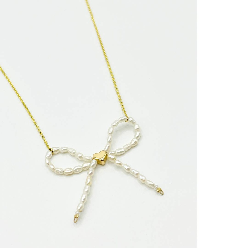 Collar Lazo Perlas cultivadas