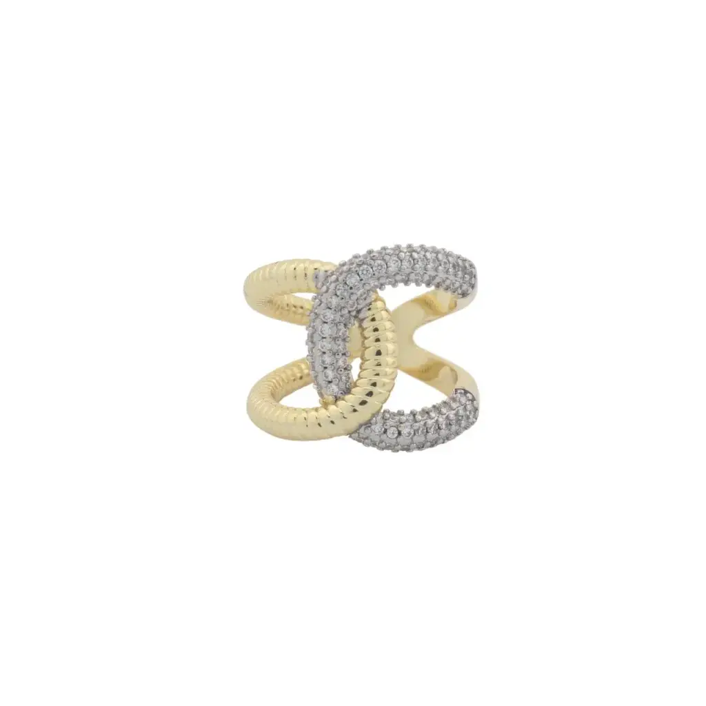 Anillo Enlace Bicolor