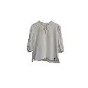 Blusa Manga Corta Abullonada 