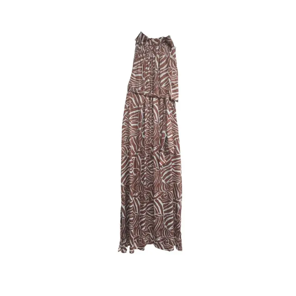 Vestido Halter Estampado