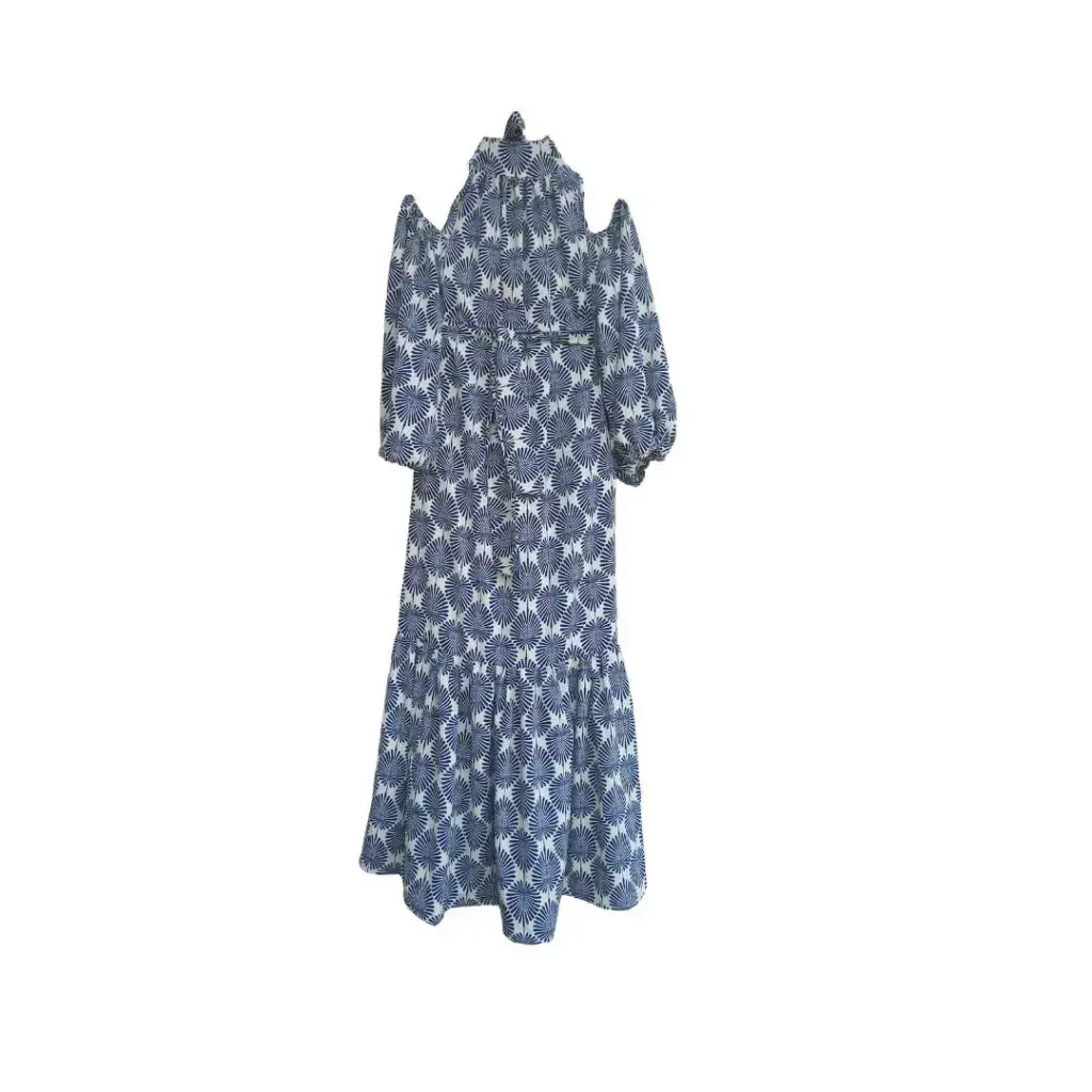 Vestido Hombros Afuera  Estampado