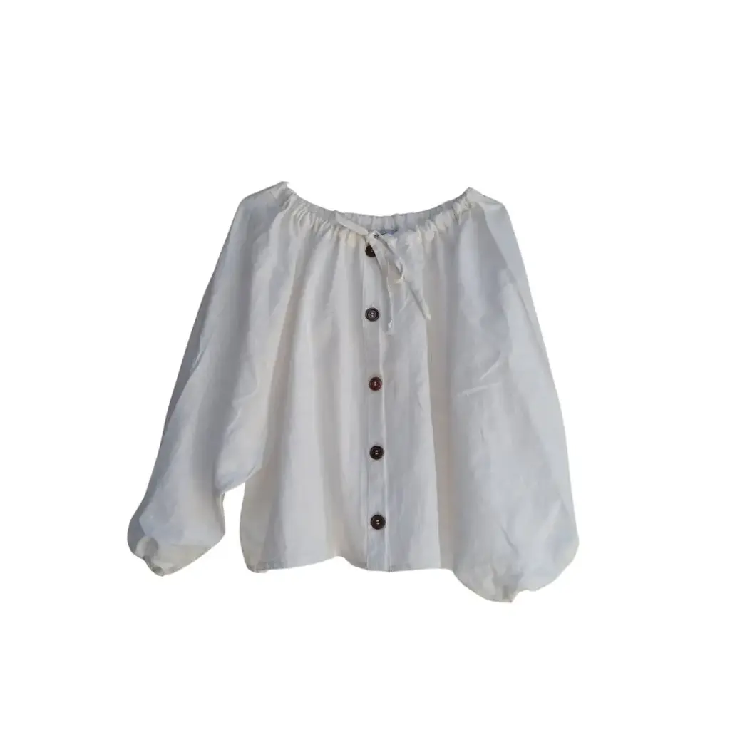 Blusa Nairobi (S/M, Blanco)