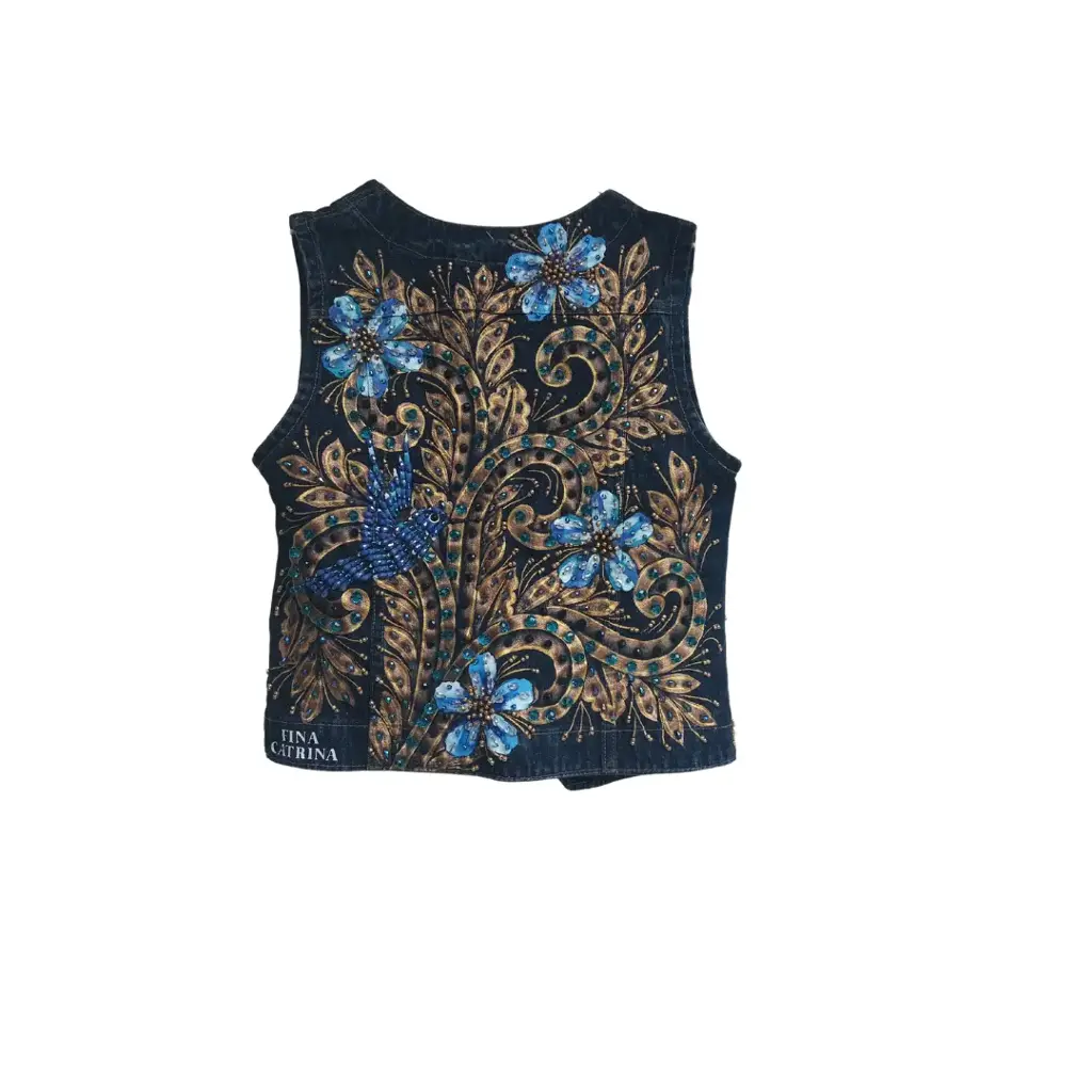 Chaleco Colibrí Azul