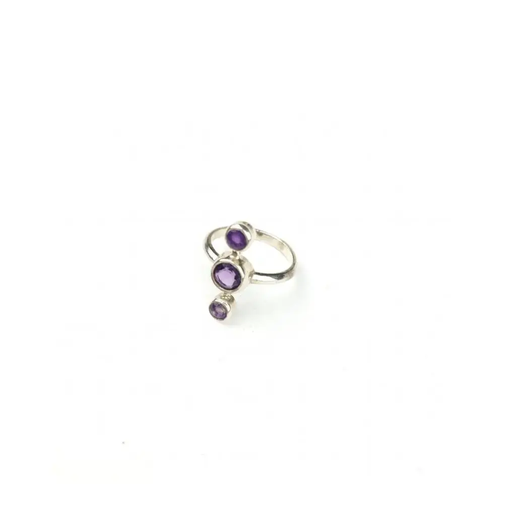 Anillo Triada Amatista