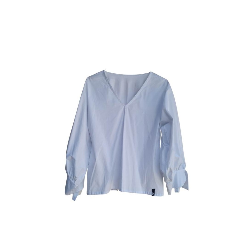 [TC7 BL] Blusa Manga Larga (Blanco)