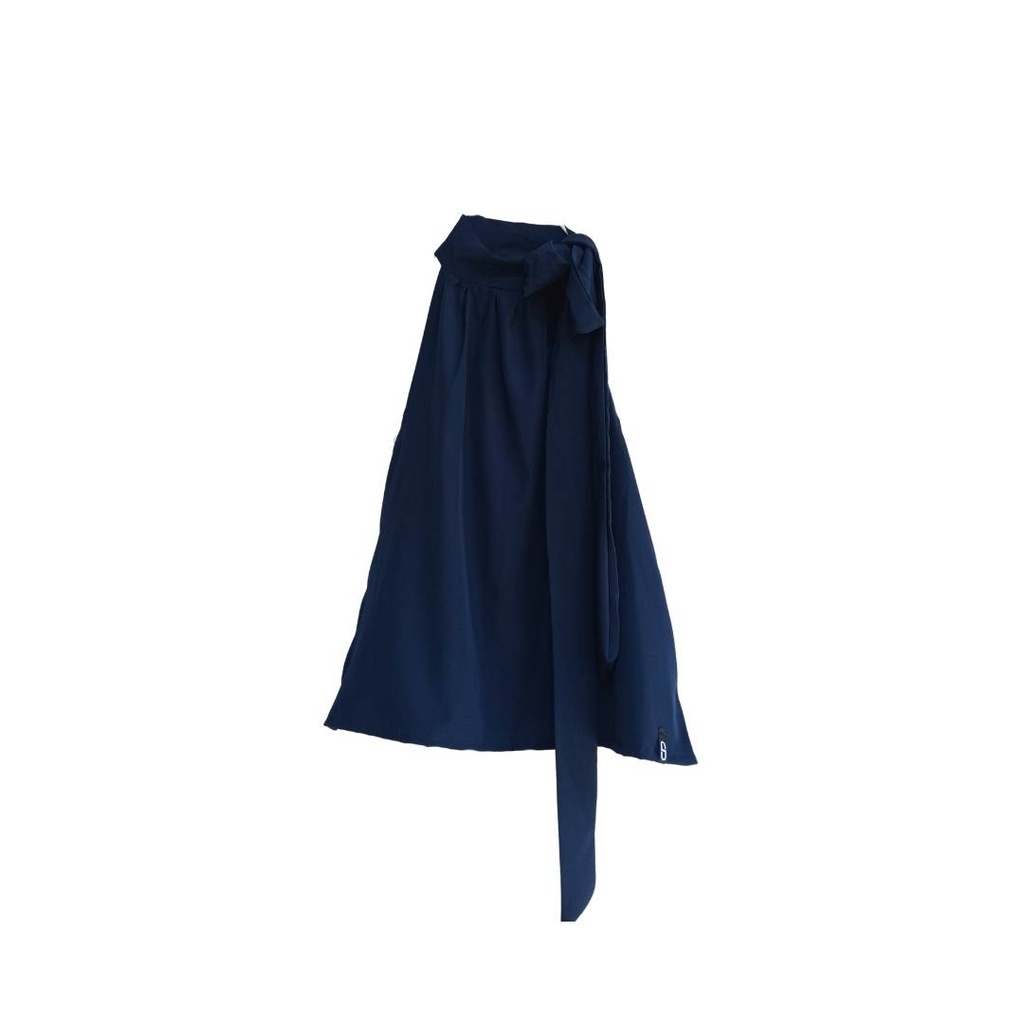 [TC6 AZO] Blusa Halter (Azul Marino)