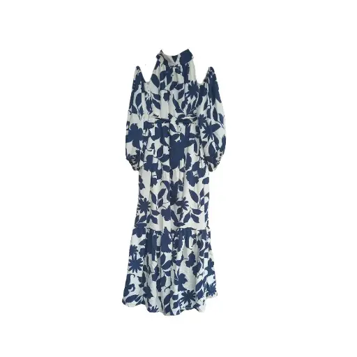 Vestido Hombros Afuera  Estampado