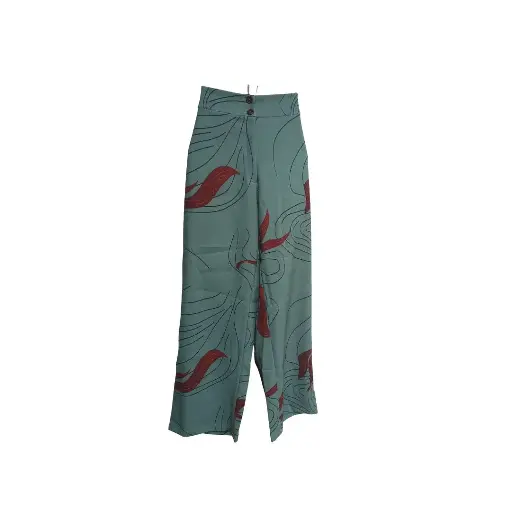 [PL213510] Pantalón Verde Zuly Niño