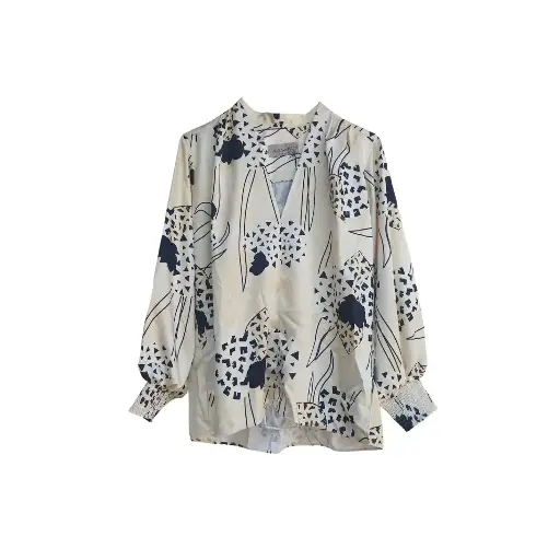 [BL232810] Blusa Triángulos