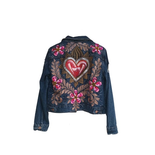 [CMXL45/I3736] Chaqueta Corazón en Llamas