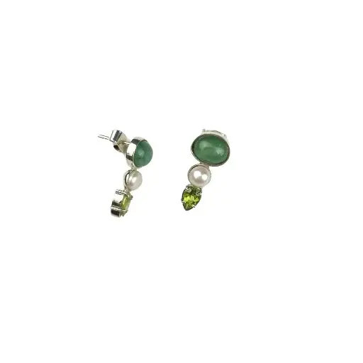 Aretes Aventurina
