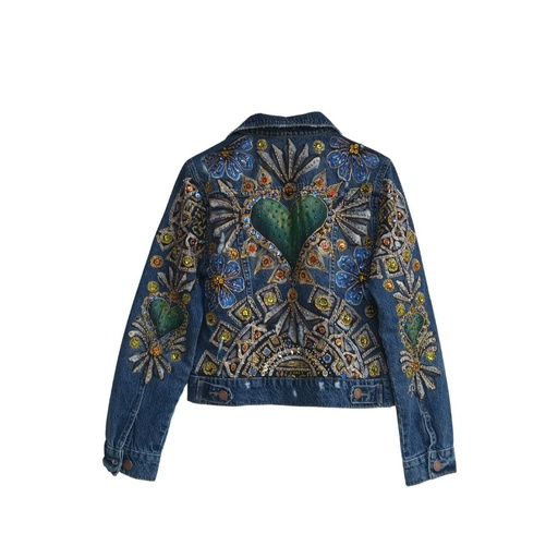 [I3742 / CMM49] Chaqueta Corazón Verde