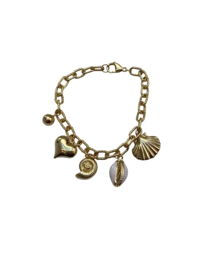 [01010597] Pulsera Conchas