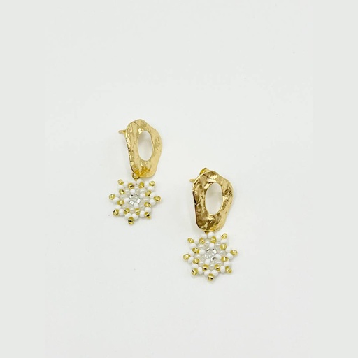 [AR02] Aretes Mandala Dorado