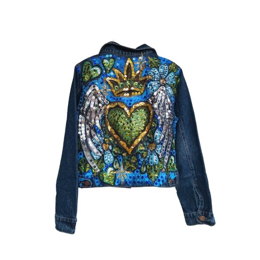 [CRZNVE4900] Chaqueta Corazón Verde Alas