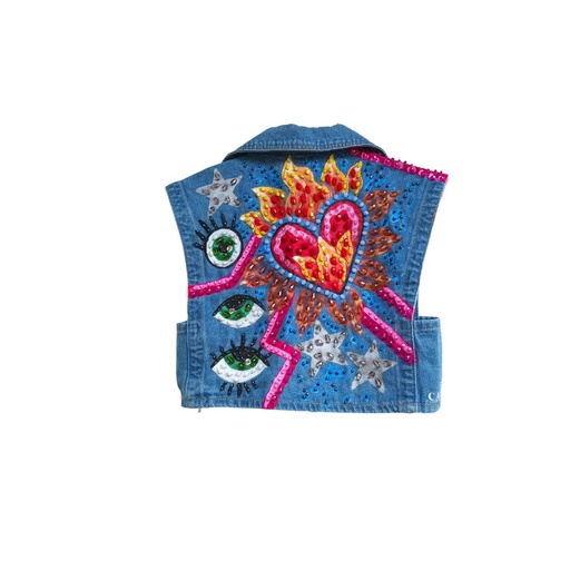 [CRZNTRN4500] Chaleco Corazón de Trueno