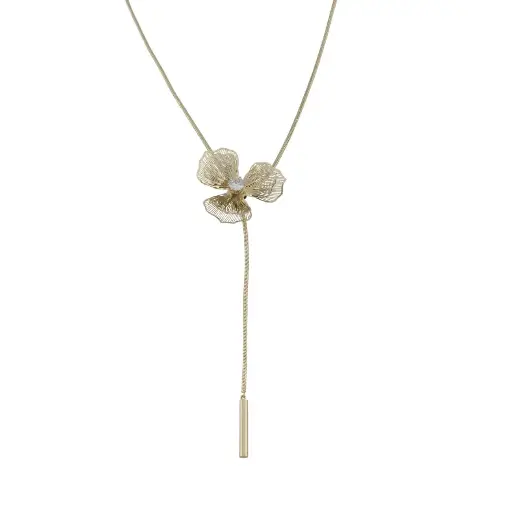 [CH-NE-2802] Cadena Colier Flor