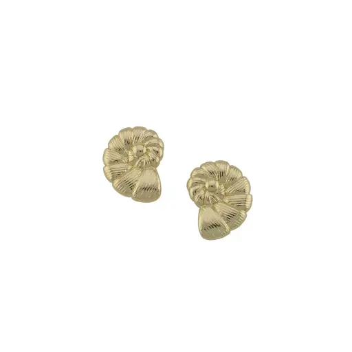 [CH-EA-5878] Aretes Caracól Redondo